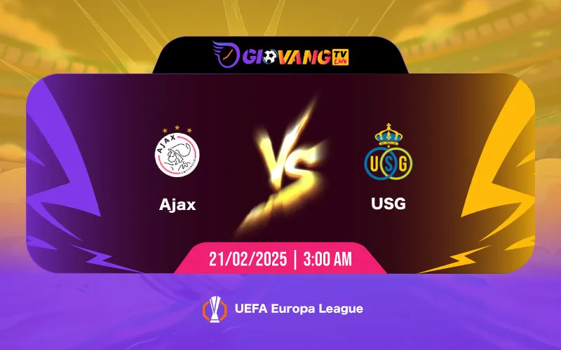 Soi kèo Ajax vs Union SG 03h00 ngày 21/02/2025 - Cup C2