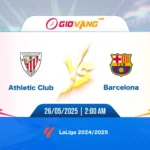 Soi kèo Ath Bilbao vs Barcelona 02h00 ngày 26/5/2025 - La Liga