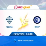 Soi kèo Como vs Inter Milan 01h45 ngày 24/5/2025 - Serie A