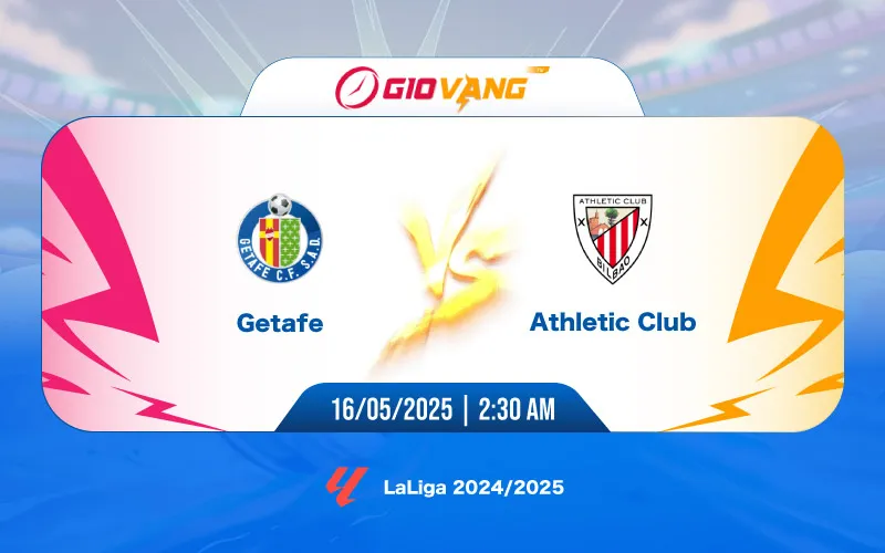 Soi kèo Getafe vs Ath Bilbao 02h30 ngày 16/5/2025 - La Liga