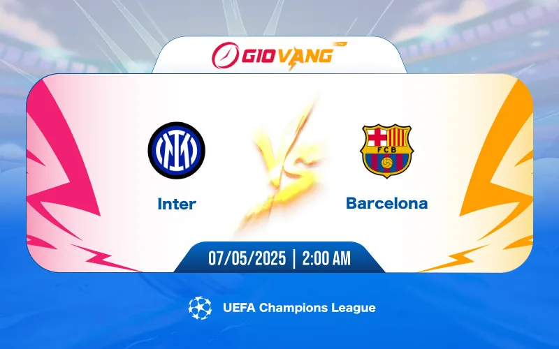 Soi kèo Inter Milan vs Barcelona 02h00 ngày 07/5/2025 - Cup C1