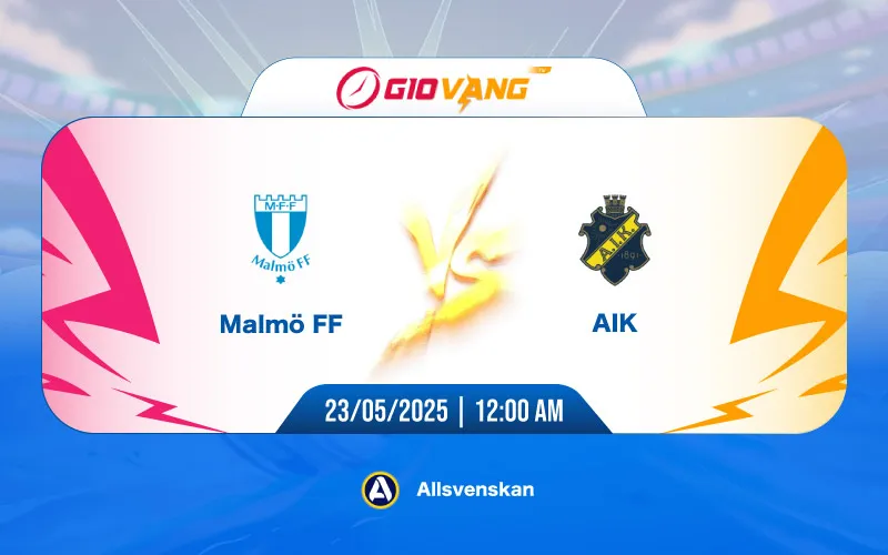 Soi kèo Malmo vs AIK 00h00 ngày 23/5/2025 - VĐQG Thụy Điển