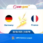 Soi kèo Đức vs Pháp 20h00 ngày 08/6/2025 - Nations League