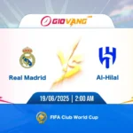 Soi kèo Real Madrid vs Al Hilal 02h00 ngày 19/6/2025 - FIFA Club World Cup 2025
