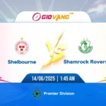 Soi kèo Shelbourne vs Shamrock Rovers 01h45 ngày 14/6/2025 - VĐQG Ireland